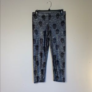Teresa Cropped Skull Legging